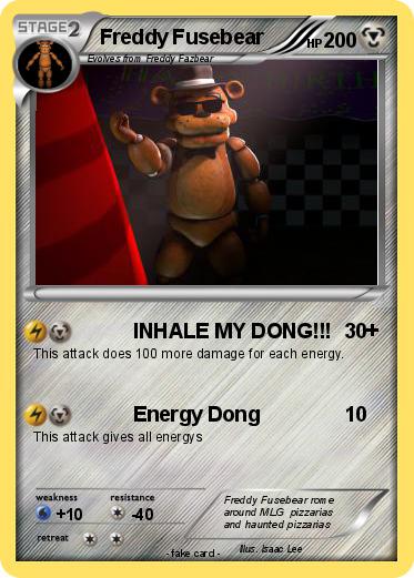 Pokemon Freddy Fusebear