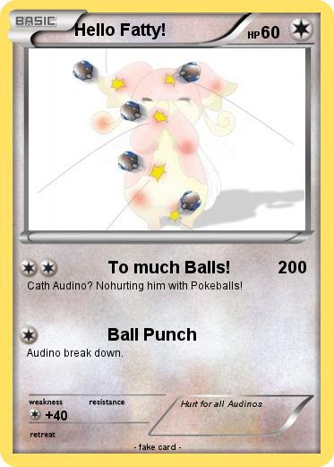 Pokemon Hello Fatty!