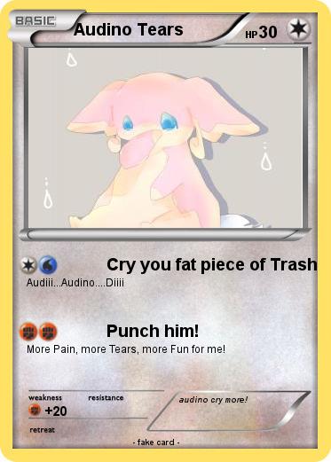 Pokemon Audino Tears