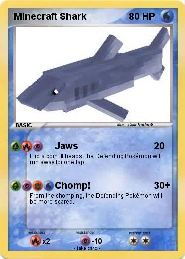 Pokemon Minecraft Shark