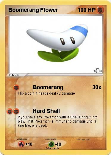 Pokemon Boomerang Flower