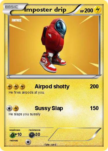 Pokemon Imposter drip