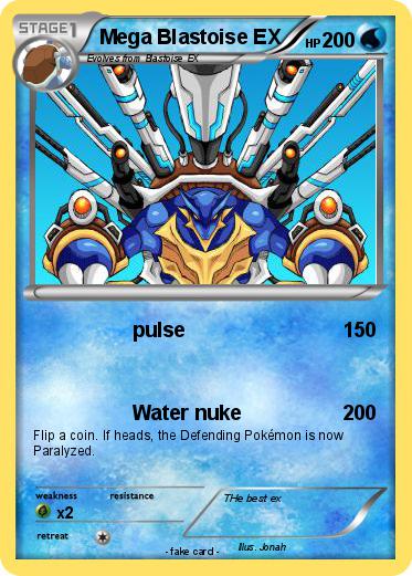 Pokemon Mega Blastoise EX