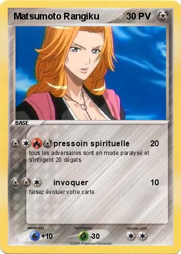 Pokemon Matsumoto Rangiku