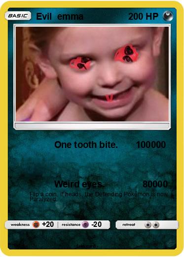 Pokemon Evil  emma