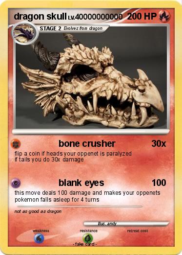 Pokemon dragon skull