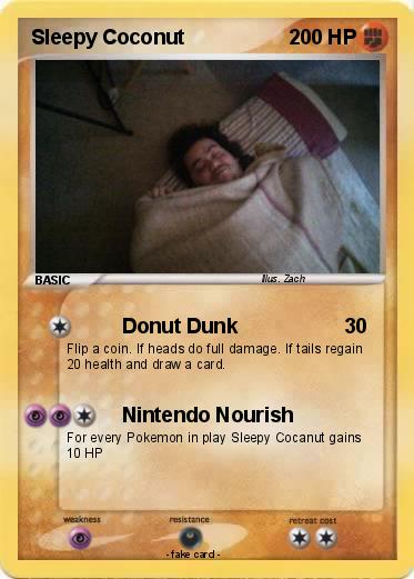 Pokemon Sleepy Coconut