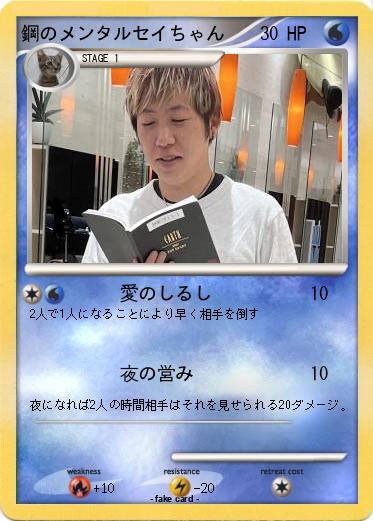 Pokemon 鋼のメンタルセイちゃん
