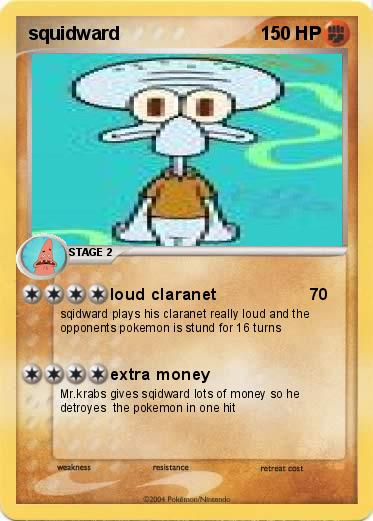 Pokemon squidward