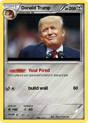 Pokemon Donald Trump