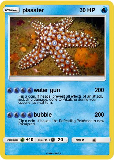 Pokemon pisaster