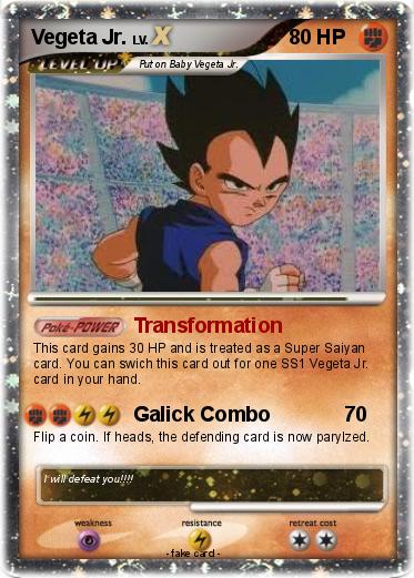 Pokemon Vegeta Jr.