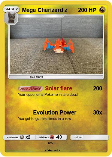 Pokemon Mega Charizard z