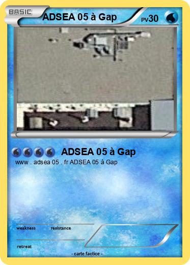 Pokemon ADSEA 05 à Gap