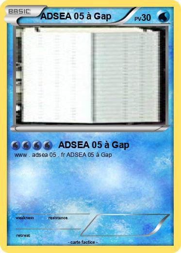 Pokemon ADSEA 05 à Gap
