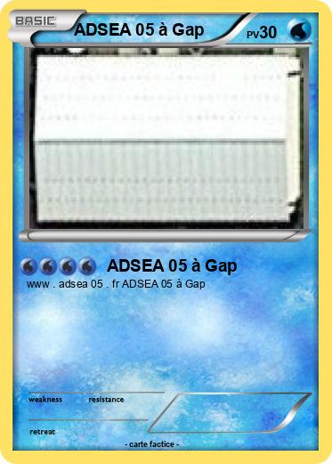 Pokemon ADSEA 05 à Gap