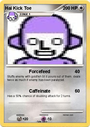 Pokemon Hai Kick Toe