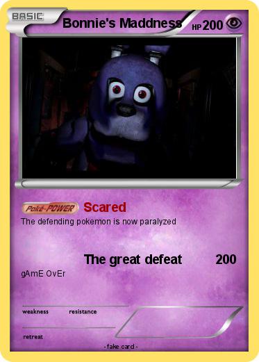 Pokemon Bonnie's Maddness