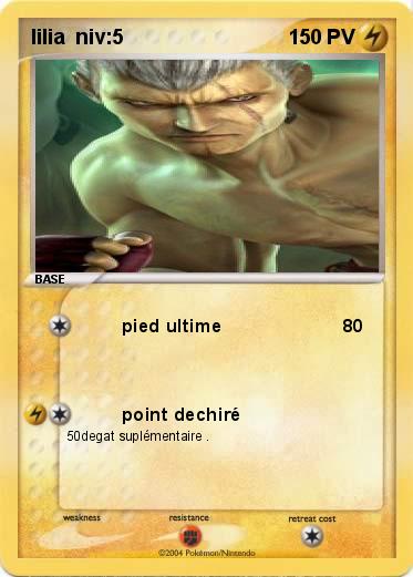 Pokemon lilia  niv:5