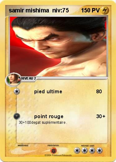 Pokemon samir mishima  niv:75