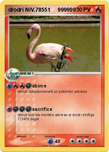 Pokemon drodri NIV.78551     999999