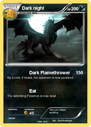 Pokemon Dark night