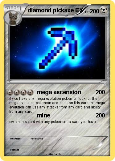 Pokemon diamond pickaxe EX