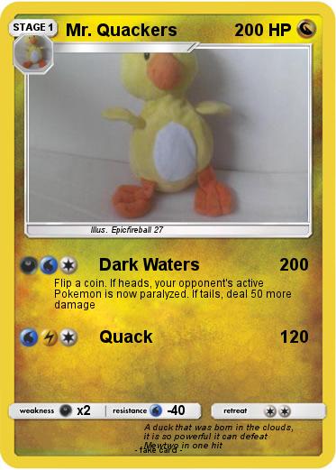 Pokemon Mr. Quackers