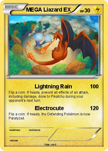 Pokemon MEGA Liazard EX