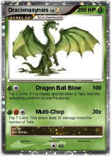 Pokemon Dracienasynsis