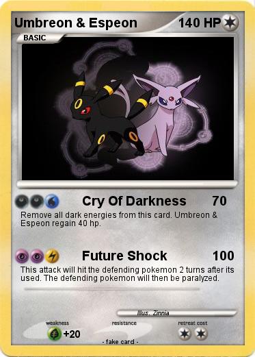 Pokemon Umbreon & Espeon
