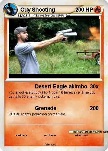 Pokemon Guy Shooting