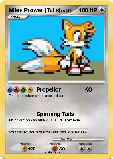 Pokemon Miles Prower (Tails)