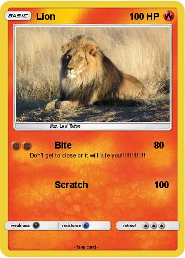 Pokemon Lion