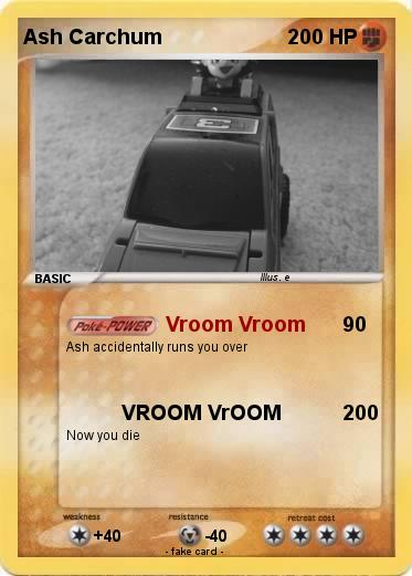 Pokemon Ash Carchum