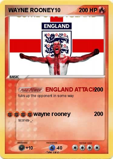 Pokemon WAYNE ROONEY10