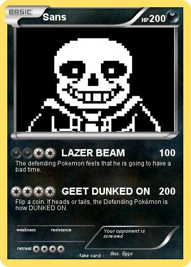 Pokemon Sans