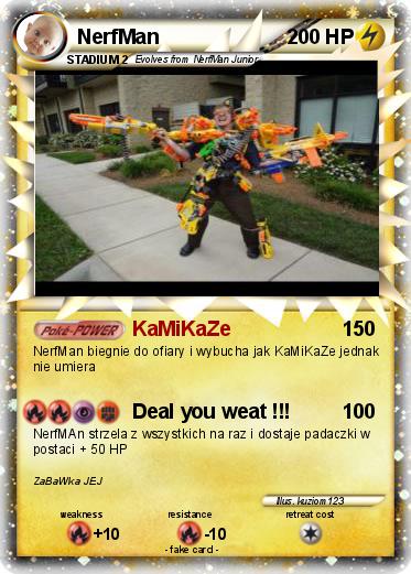 Pokemon NerfMan