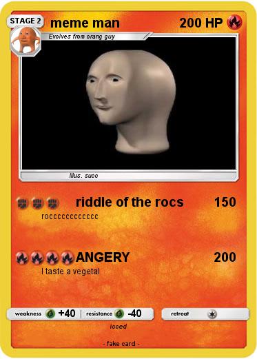 Pokemon meme man