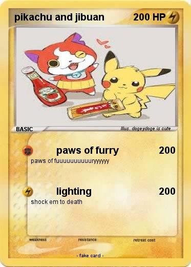 Pokemon pikachu and jibuan