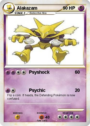 Pokemon Alakazam
