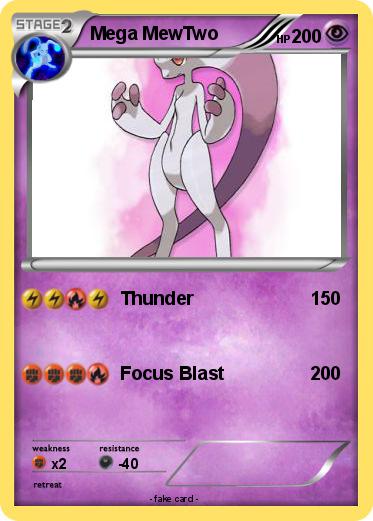 Pokemon Mega MewTwo