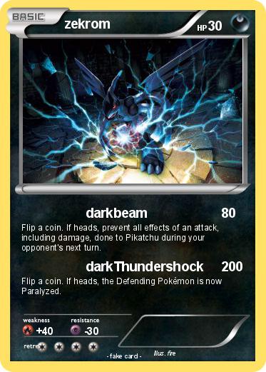 Pokemon zekrom
