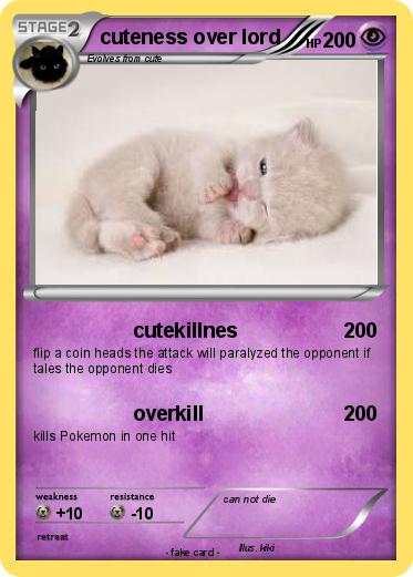 Pokemon cuteness over lord