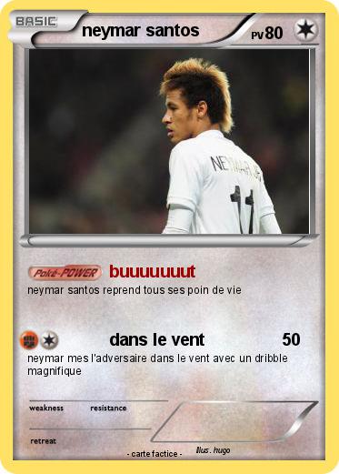Pokemon neymar santos