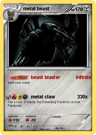 Pokemon metal beast