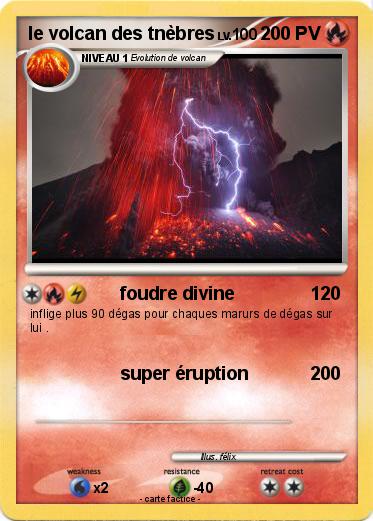 Pokemon le volcan des tnèbres