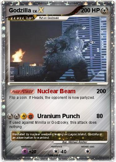 Pokemon Godzilla