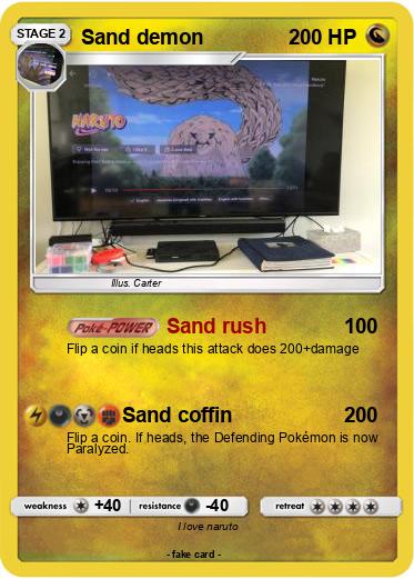 Pokemon Sand demon