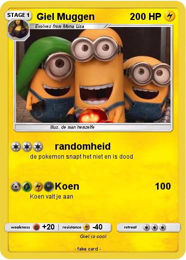 Pokemon Giel Muggen